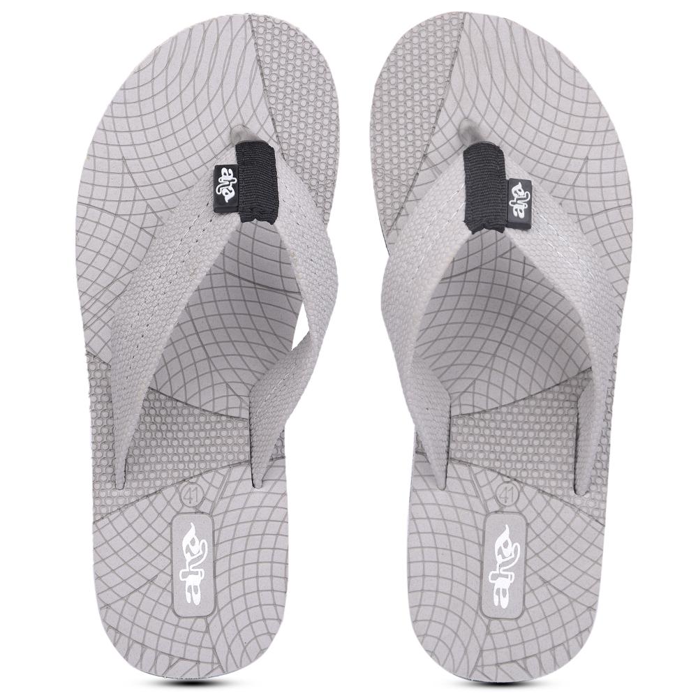 A-HA Casual Grey Flip Flop For Men ORTHO-2 By Liberty