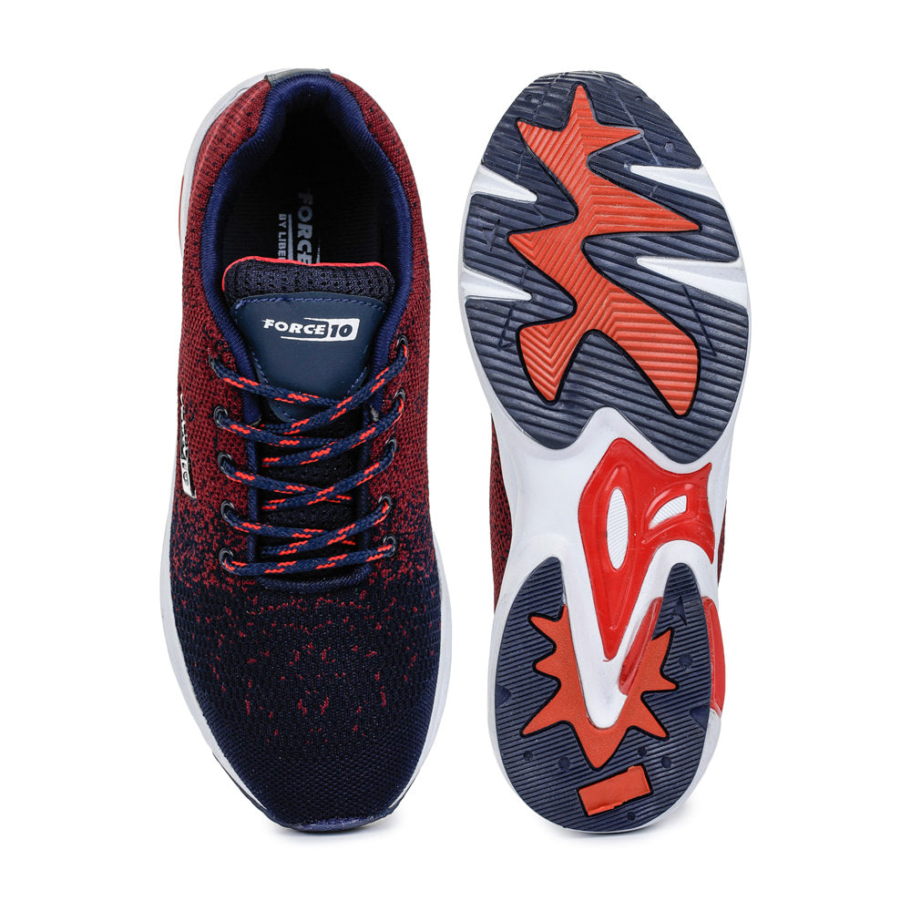 Force 1 Men's Maroon Sports Lacing (JME-17E)