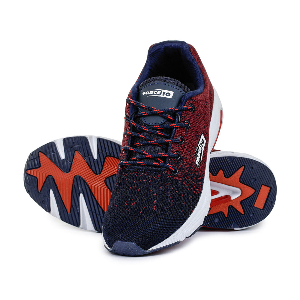 Force 1 Men's Maroon Sports Lacing (JME-17E)