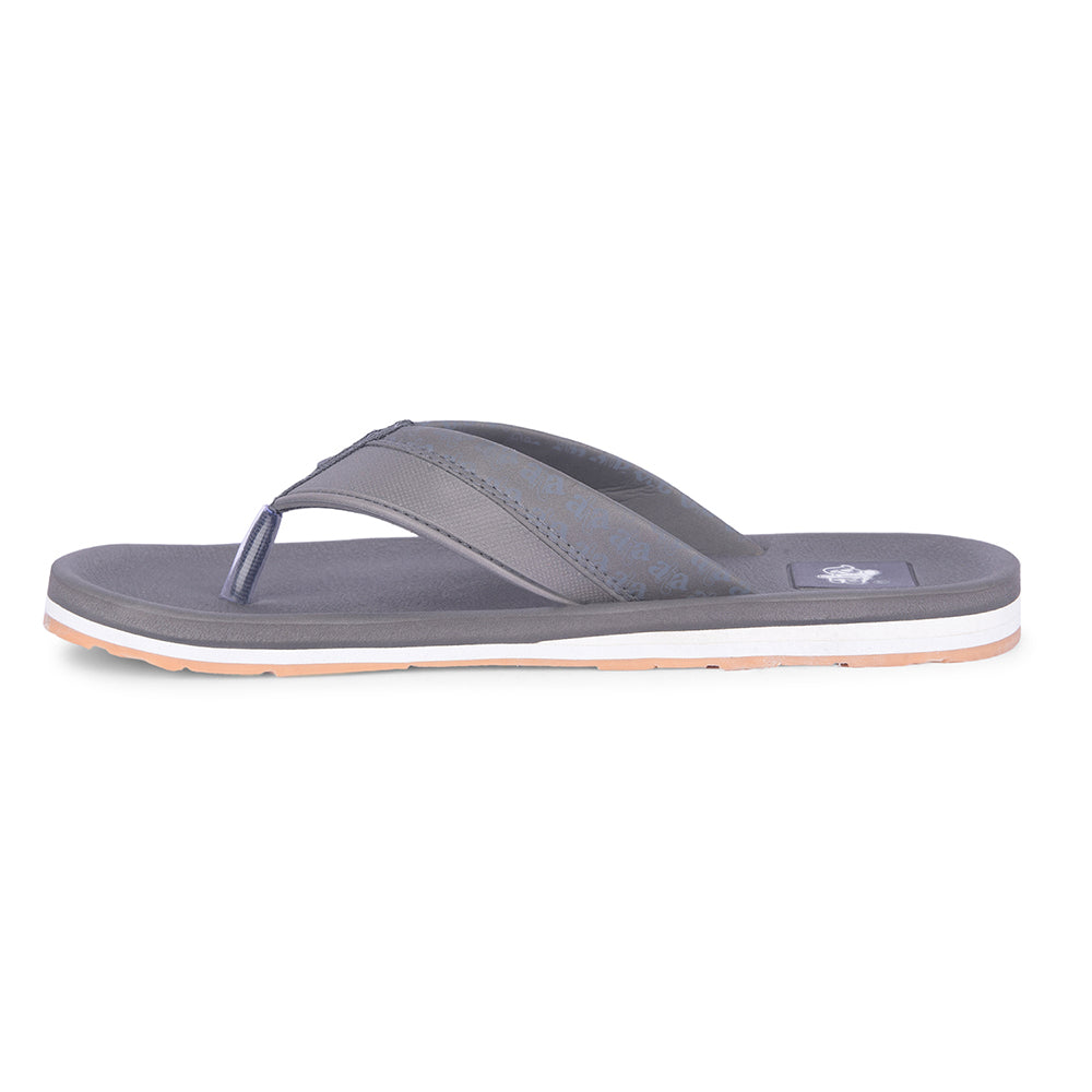 A-HA Casual Grey Flip Flops For Men ANCO-3 By Liberty