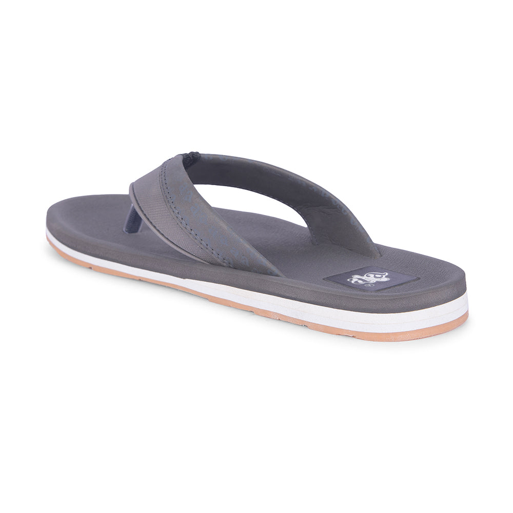 A-HA Casual Grey Flip Flops For Men ANCO-3 By Liberty