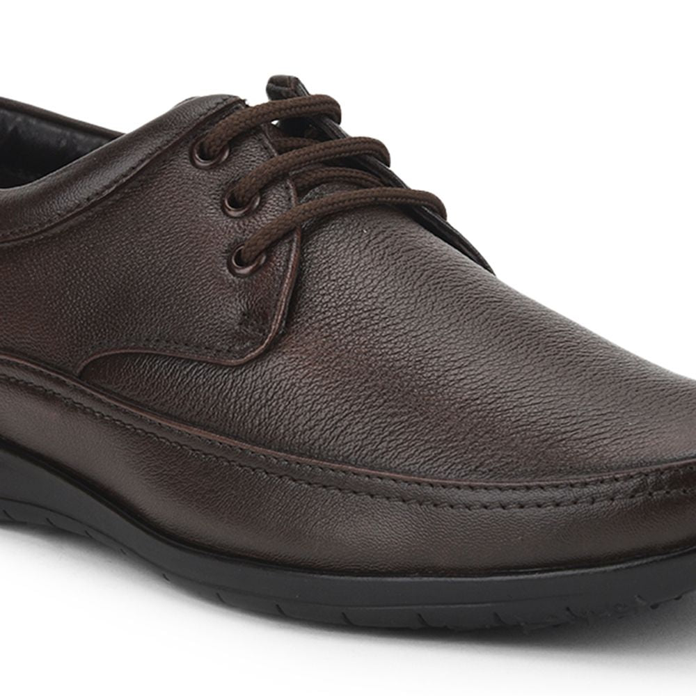 Healers Formal (D.Brown) Shoes For Men Jpl-41 By Liberty