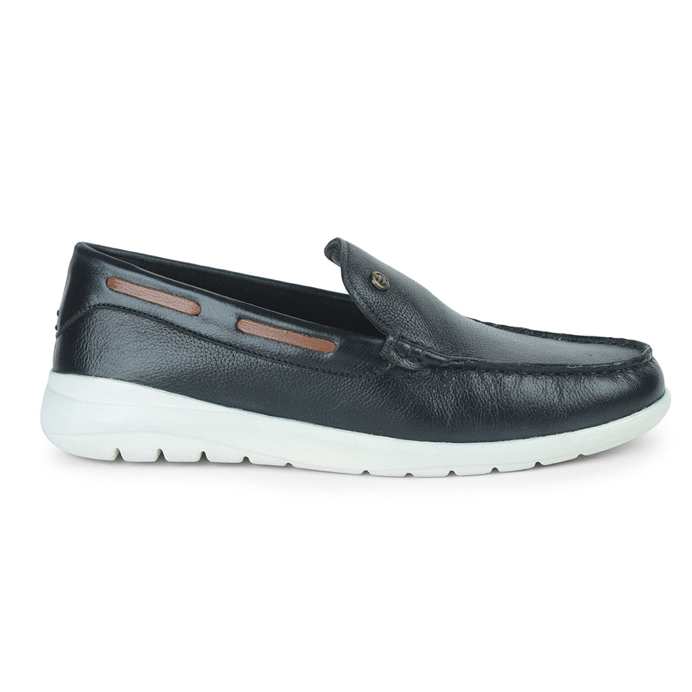 Healers Casual (N.Blue) Non Lacing Shoes For Men SYN-16 By Liberty
