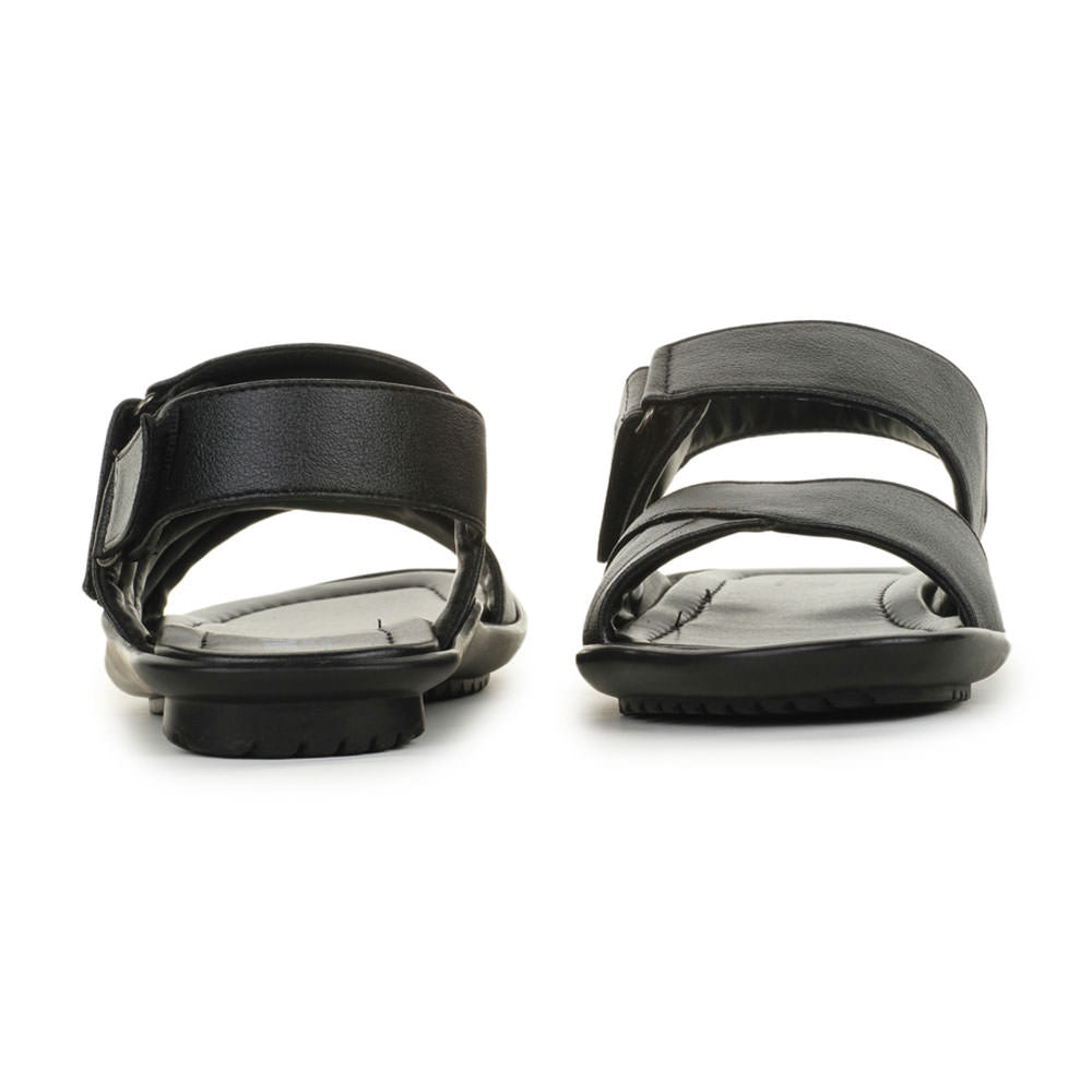 Coolers Formal (Black) Sandals For Men LAF-22 By Liberty
