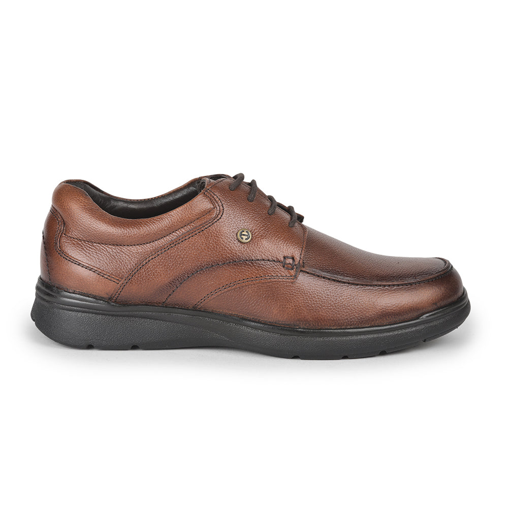 Healers Formal (Tan) Lacing Shoes For Men AV-2 By Liberty