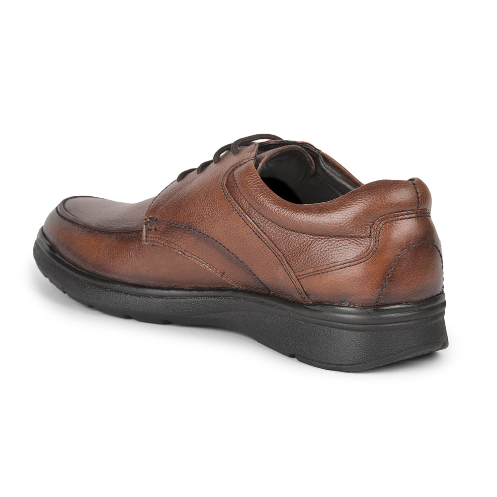 Healers Formal (Tan) Lacing Shoes For Men AV-2 By Liberty