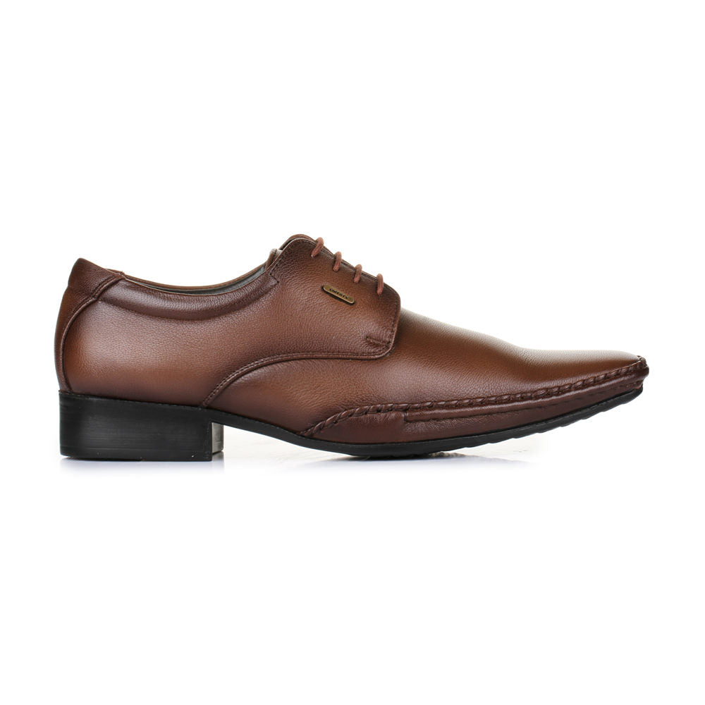 Fortune (Brown) Balmoral Shoes For Men JJP-1 By Liberty