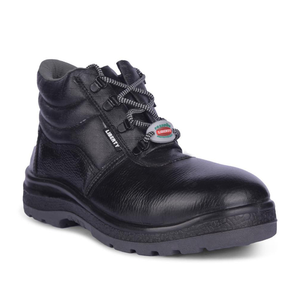 Buy Freedom By Liberty Mens SURAKSHAAC Black Safety Lacing Shoes