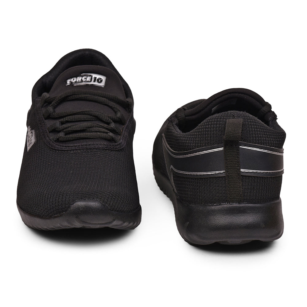 Force 1 Casual Black Lacing Shoes For Women RAFAEL By Liberty