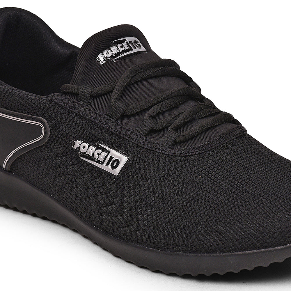 Force 1 Casual Black Lacing Shoes For Women RAFAEL By Liberty