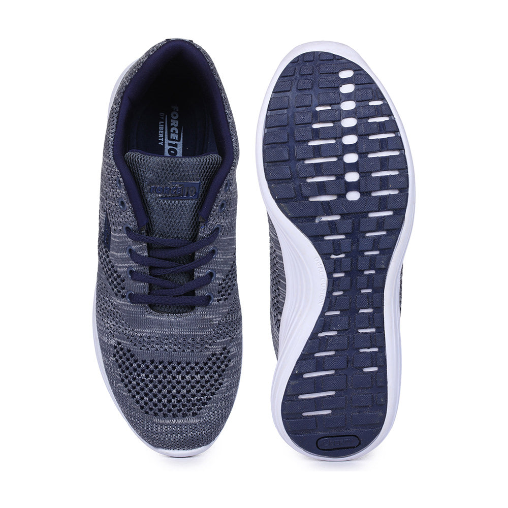 Force 1 Men's Grey Sports Lacing (BROOK-2)