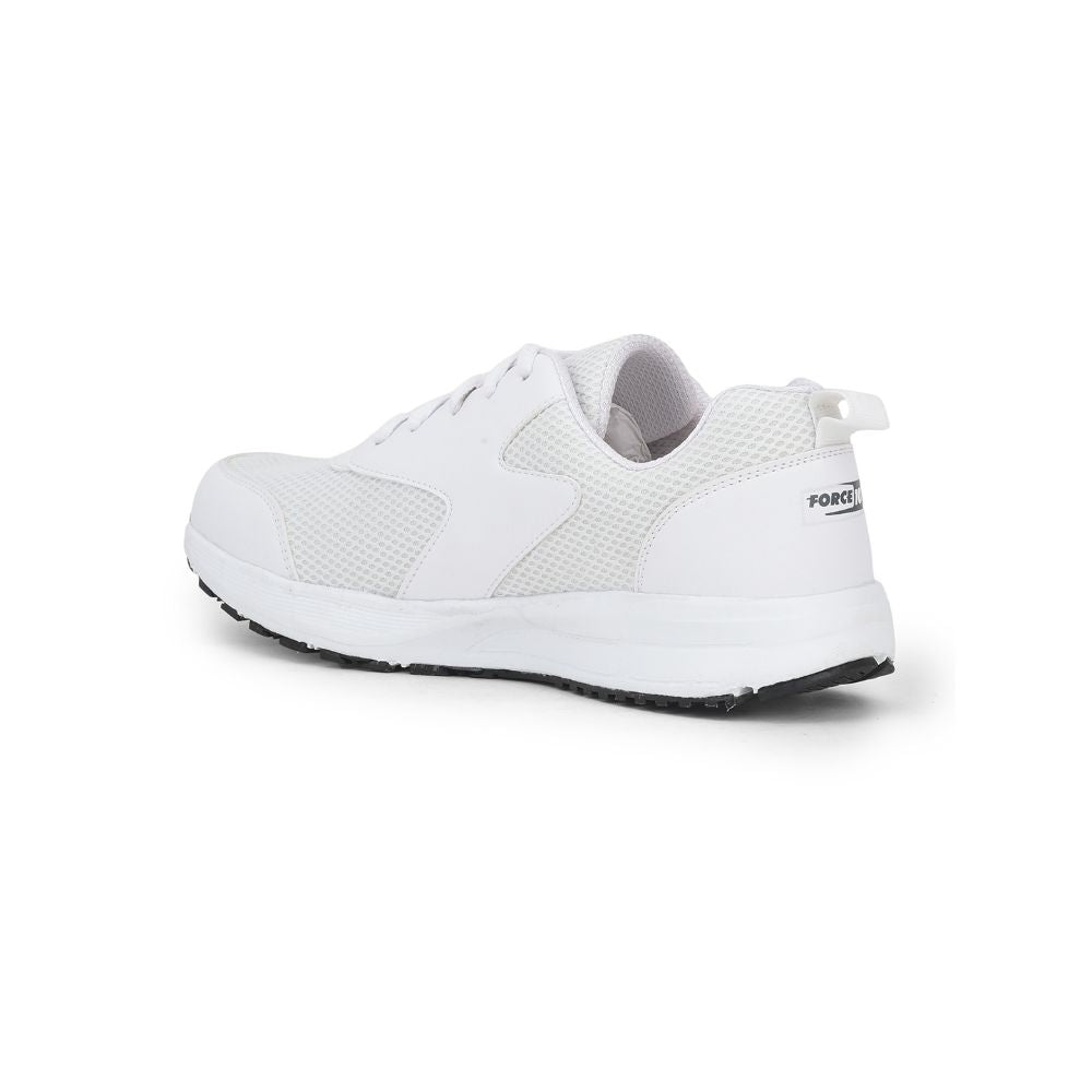 Force 1 Sports Lacing Shoes For Men (White) SPRINT By Liberty
