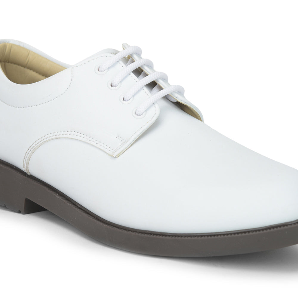 Freedom Formal (White) Defence Oxford Navy Uniform Shoes 5238-219MF By Liberty