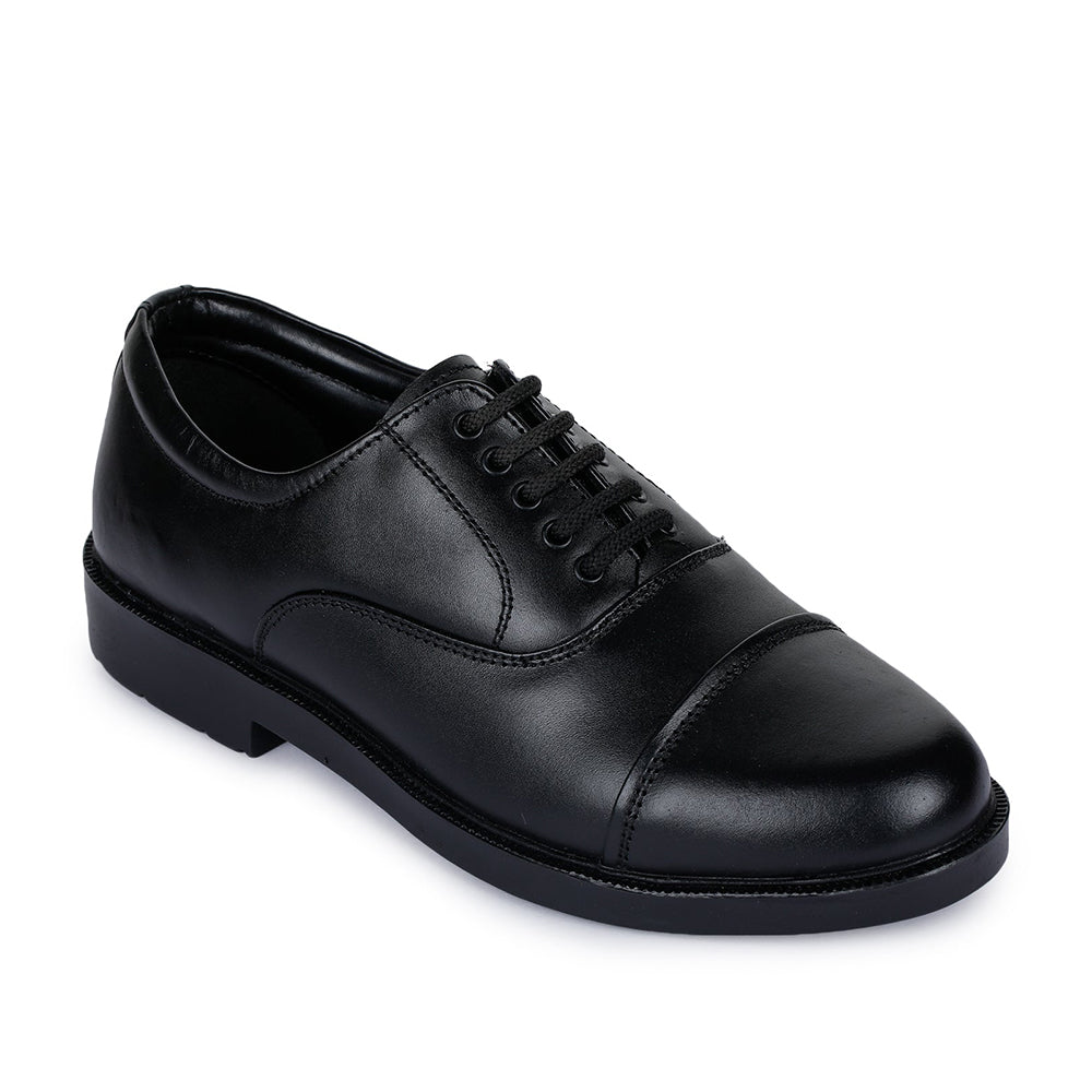 Buy Fortune (Black) Classic Oxford Shoes For Men Police-14 By Liberty
