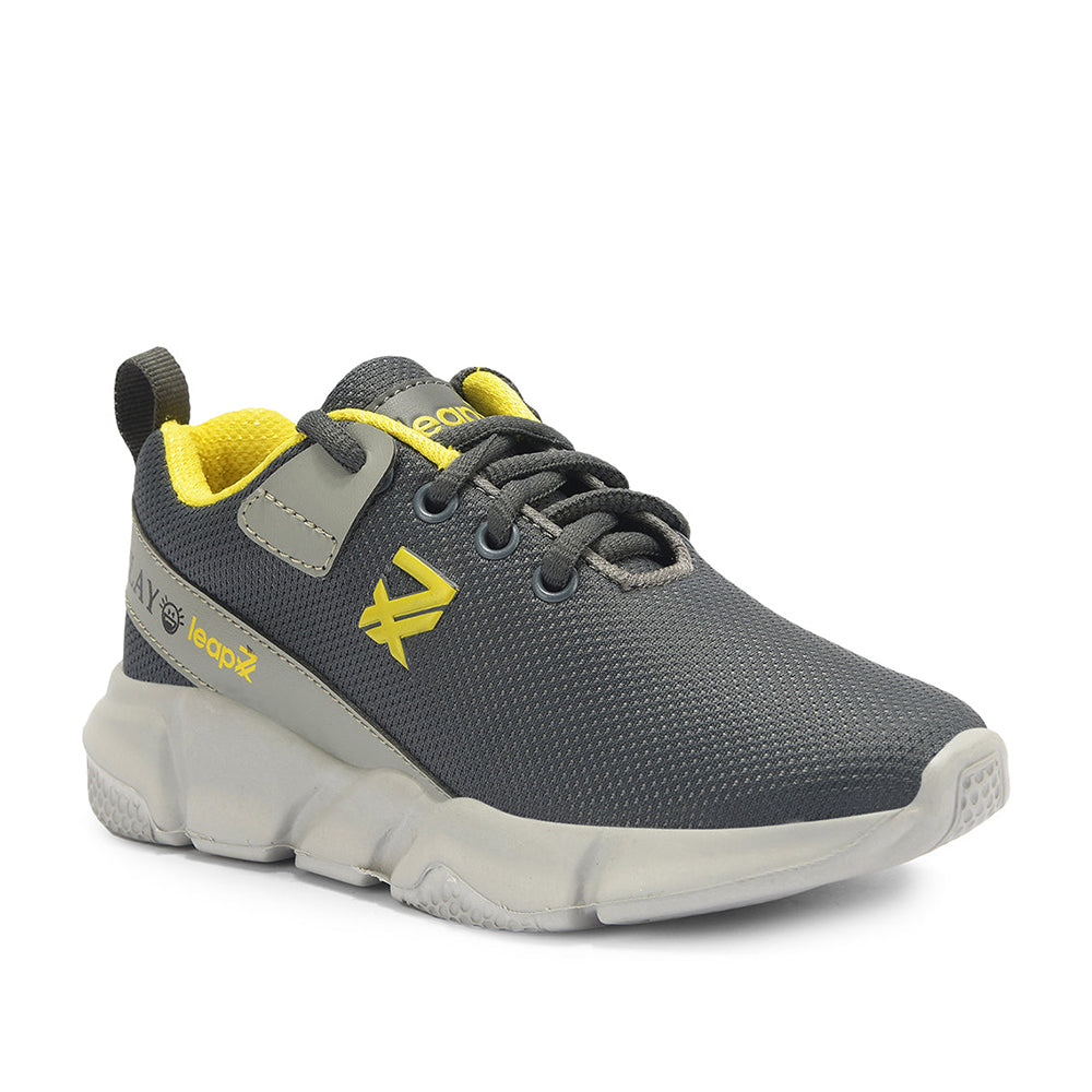 liberty　1002 Buy Leap7x By Liberty Kids POLAR-71E Grey Sports Lacing Shoes