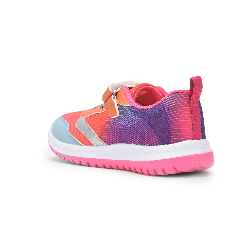 Leap7x Sports Shoes For Kids (Orange) Jamie-12M By Liberty