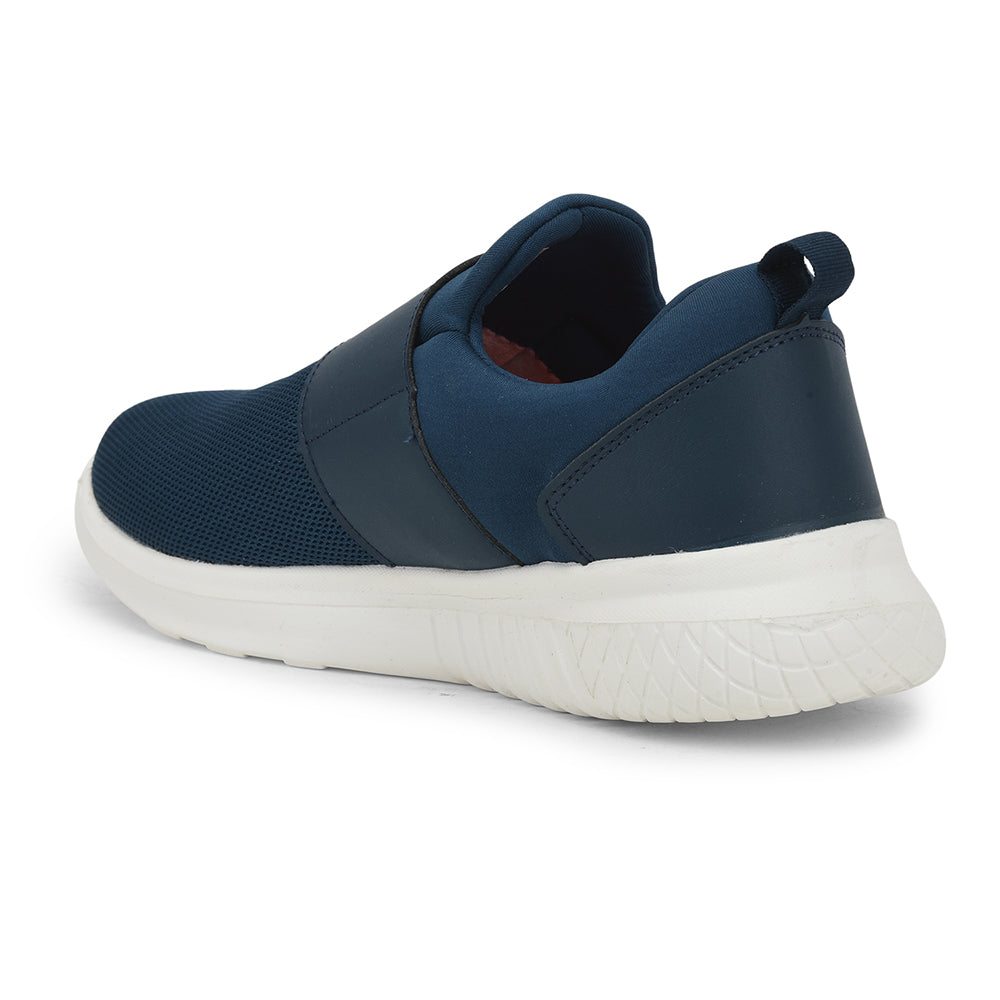 Force 1 Sports Non Lacing Shoes For Men (T.Blue) REACHER-E By Liberty