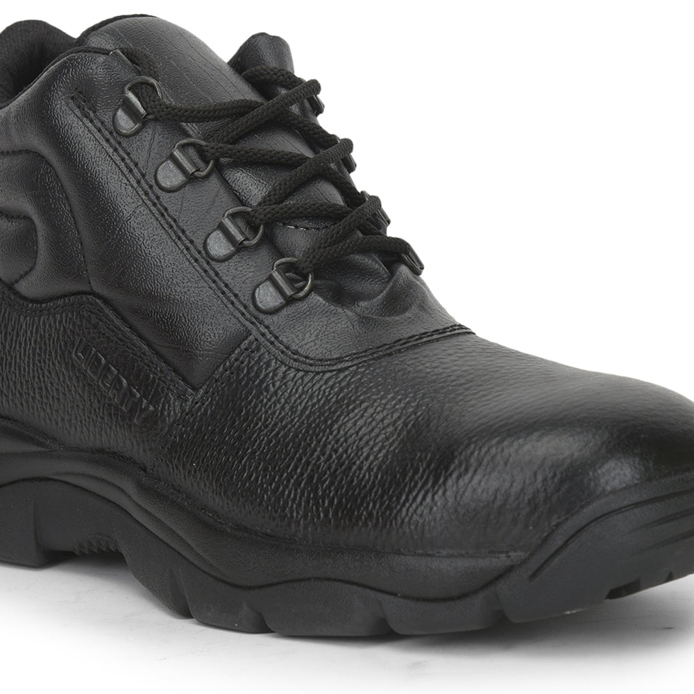 Freedom By Liberty Mens ARMOUR-AK Lacing Black Safety Shoe