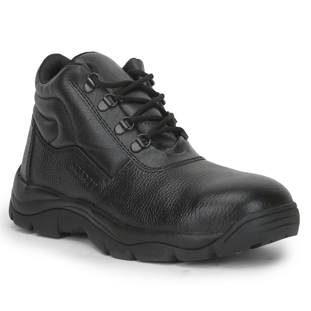 Freedom By Liberty Mens ARMOUR-AK Lacing Black Safety Shoe