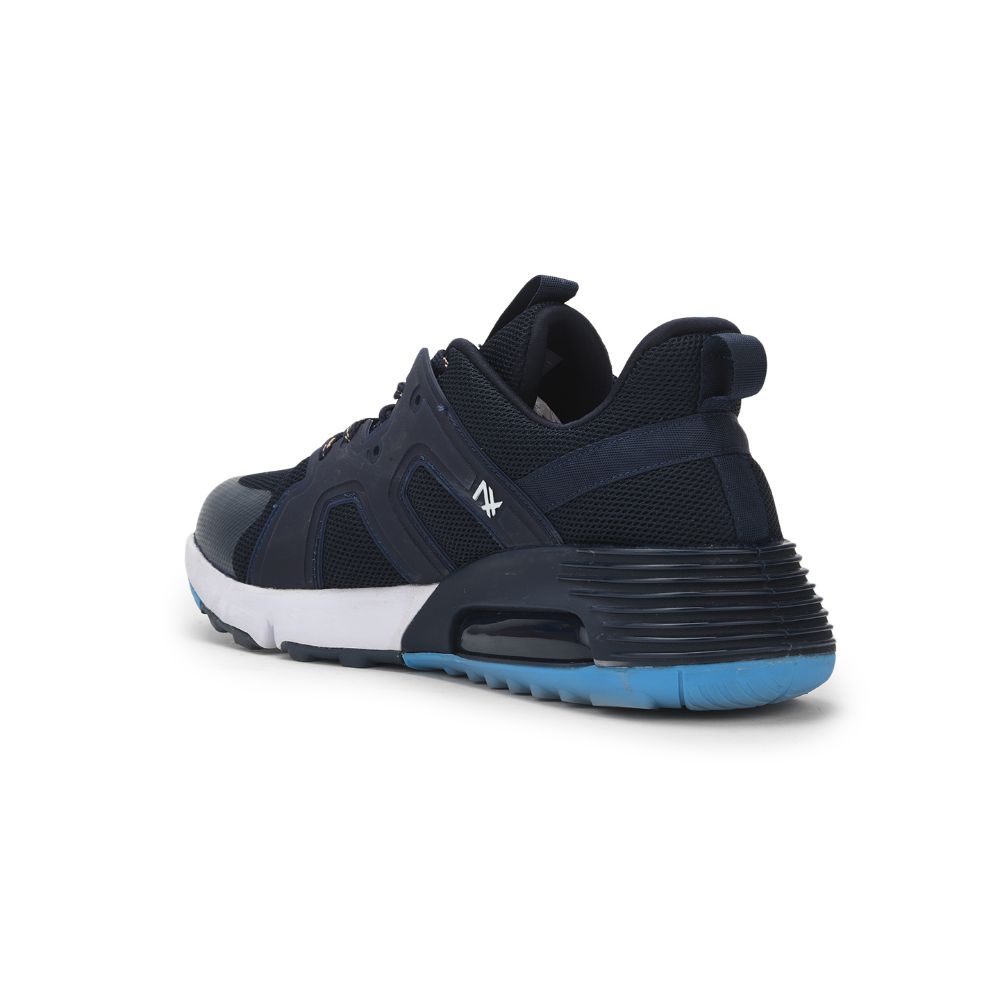 Leap7x Casual Navy Blue Lacing Shoes For Men Phillipe By Liberty