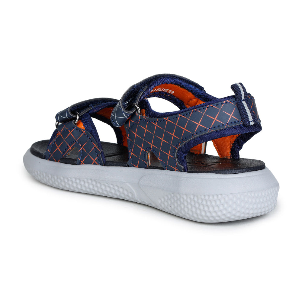 Lucy & Luke (Blue) Casual Sandal For Kids HIPPO-4 By Liberty