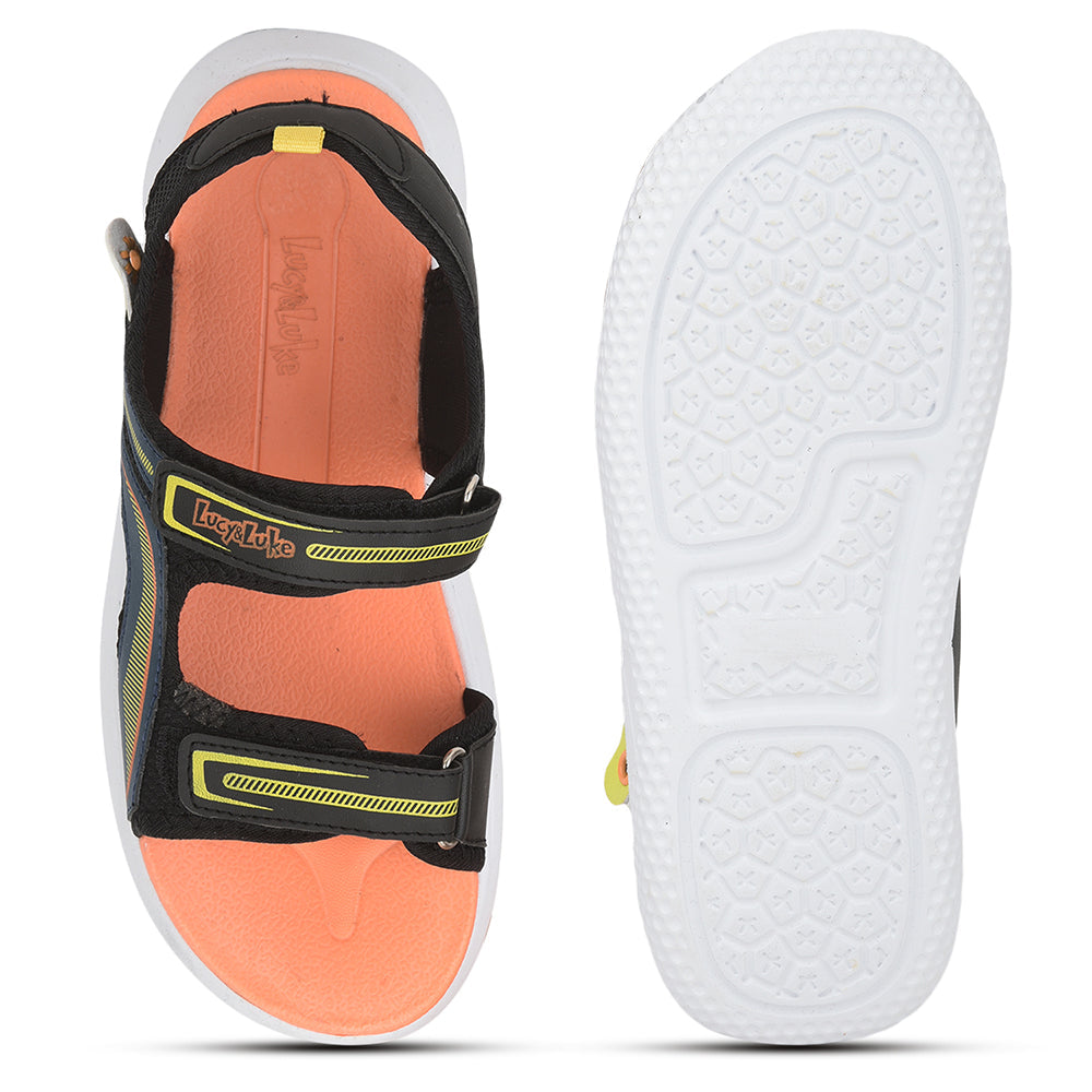 Lucy Luke (Blue) Casual Sandal For Kids HIPPO-21M By Liberty