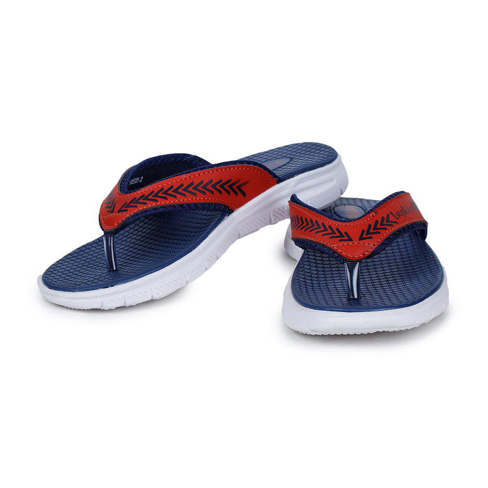 Lucy & Luke (Red) Casual Flip-Flop & Slippers For Kids OPPO-3T By Liberty