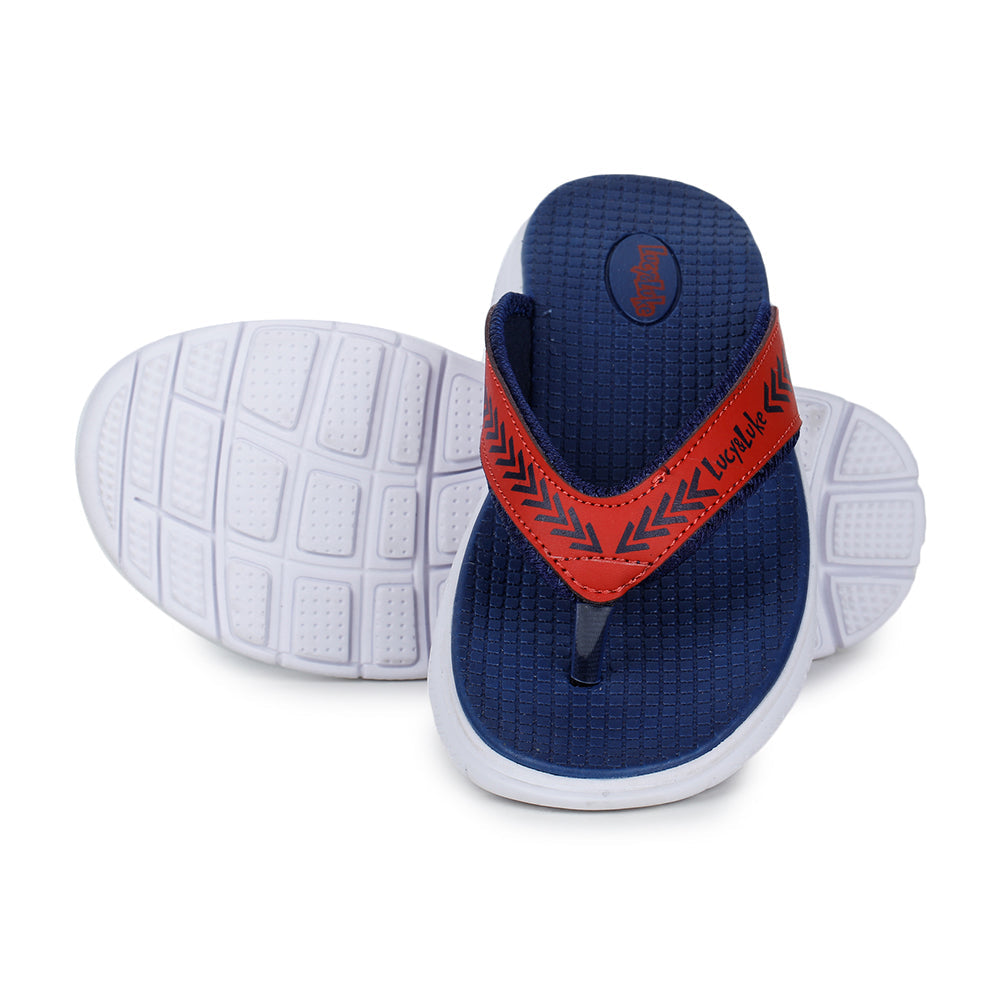 Lucy & Luke (Red) Casual Flip-Flop & Slippers For Kids OPPO-3T By Liberty