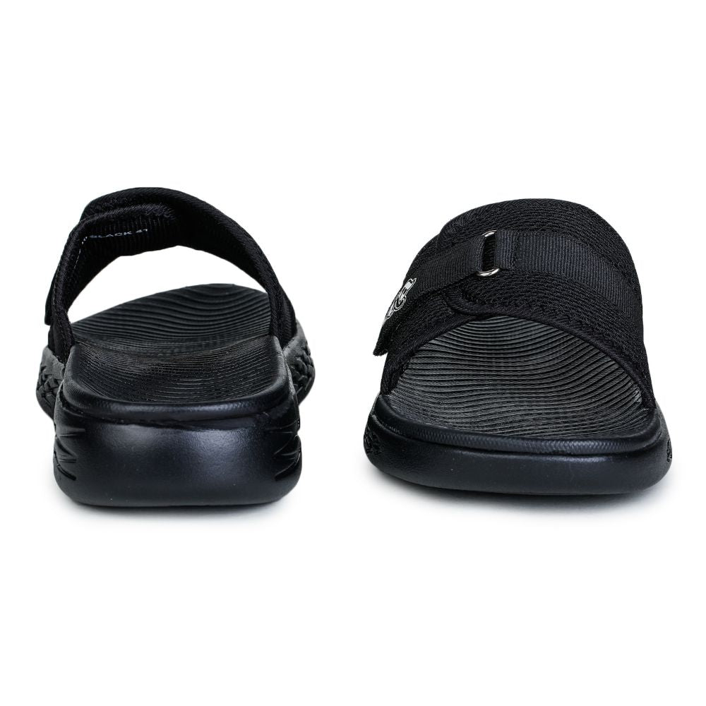 A-HA By Liberty Black Slides For Men IMPACT-1