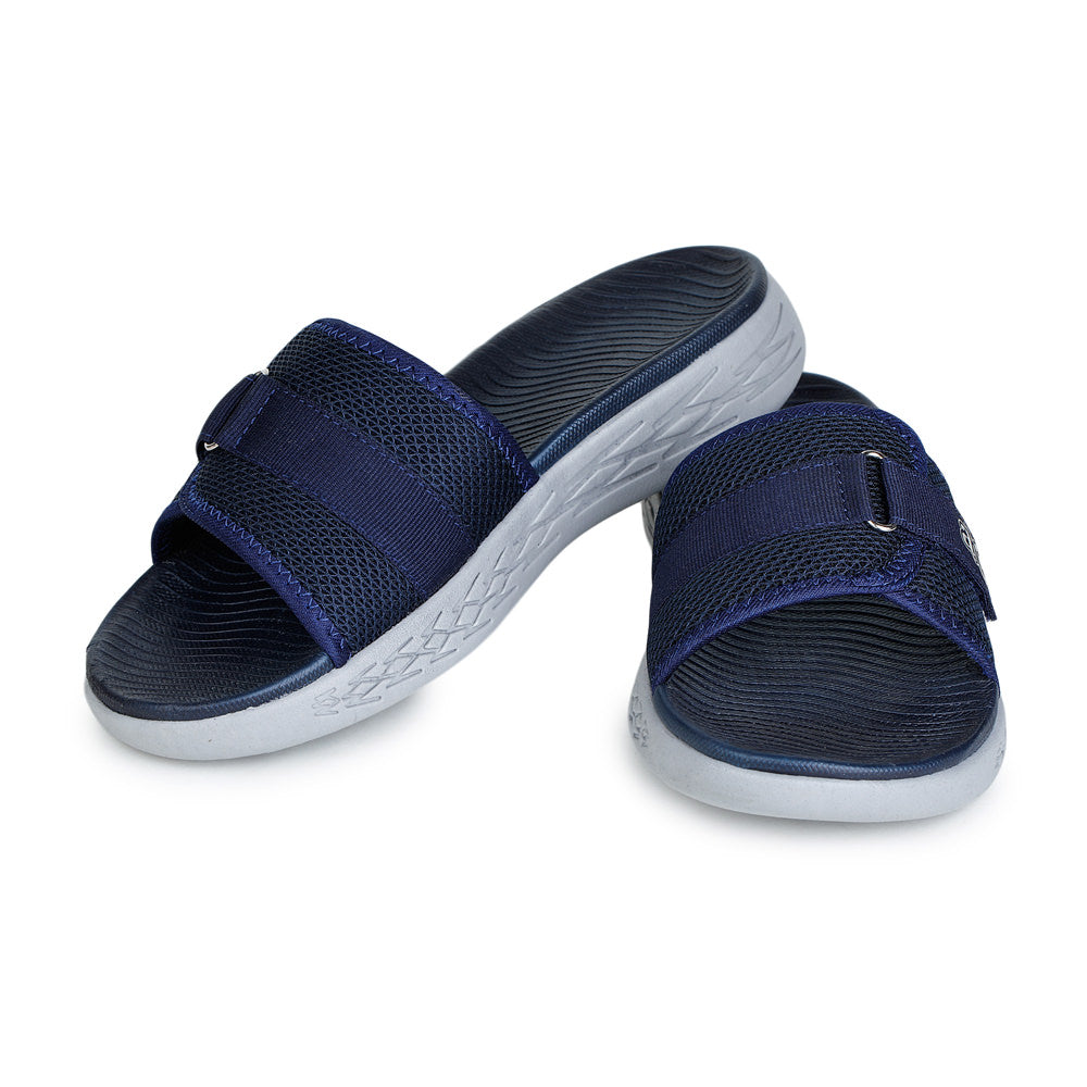 A-HA By Liberty Blue Slides For Men IMPACT-1