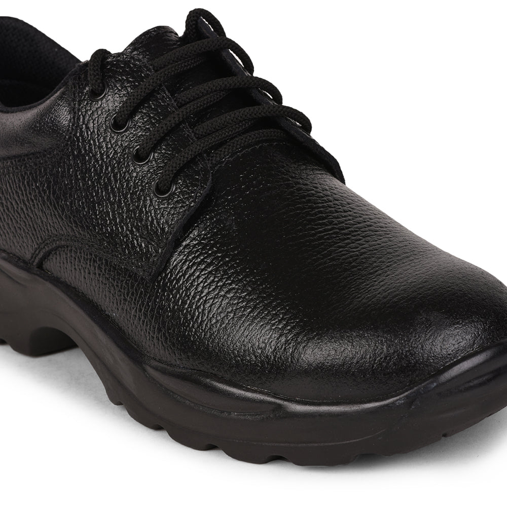 Freedom By Liberty Mens SHAKTI-1 Lacing Black Safety Shoe