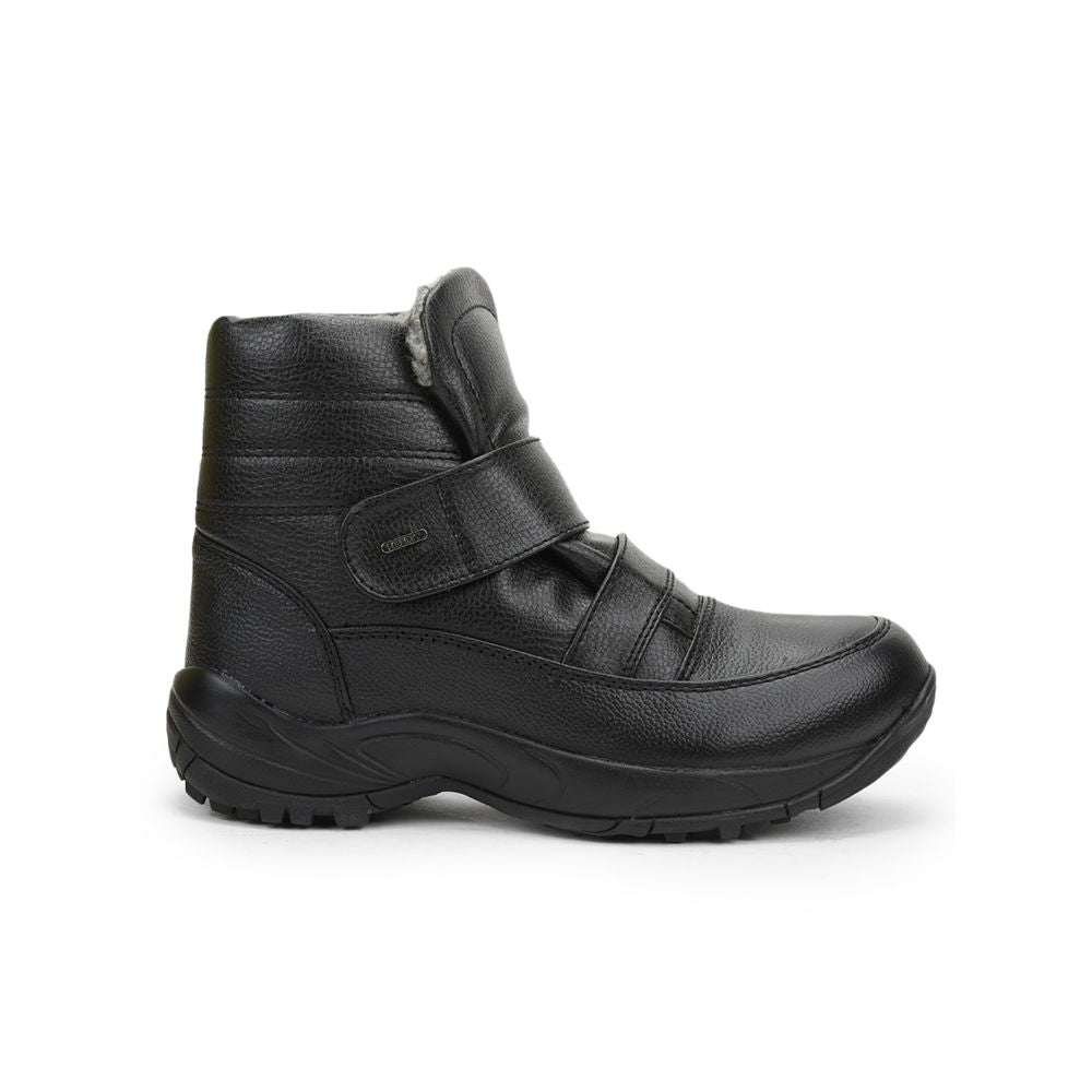 Freedom By Liberty Mens EVREST-FUR Casual Black Lacing Boots