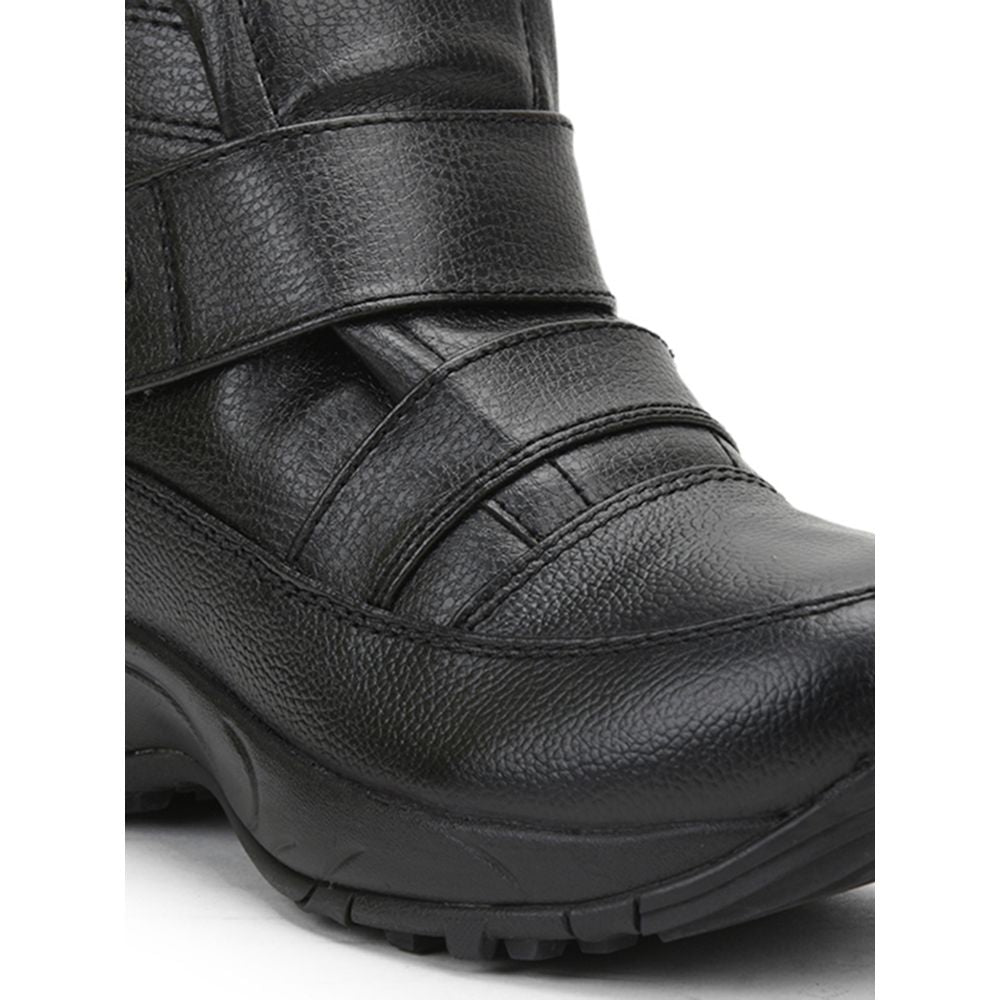 Freedom By Liberty Mens EVREST-FUR Casual Black Lacing Boots
