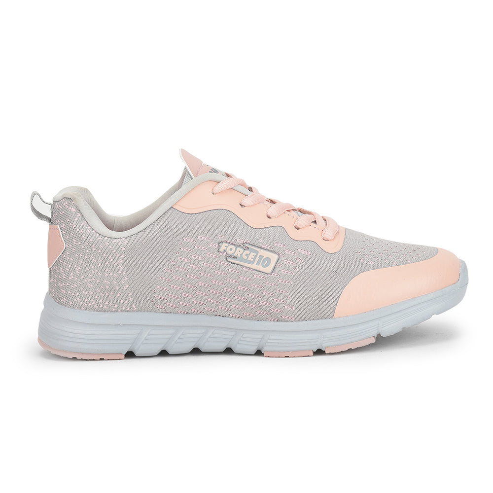 FORCE 1 Sports Lacing Shoe For Ladies (Pink) APPEAL By Liberty