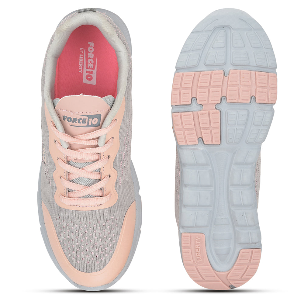 FORCE 1 Sports Lacing Shoe For Ladies (Pink) APPEAL By Liberty