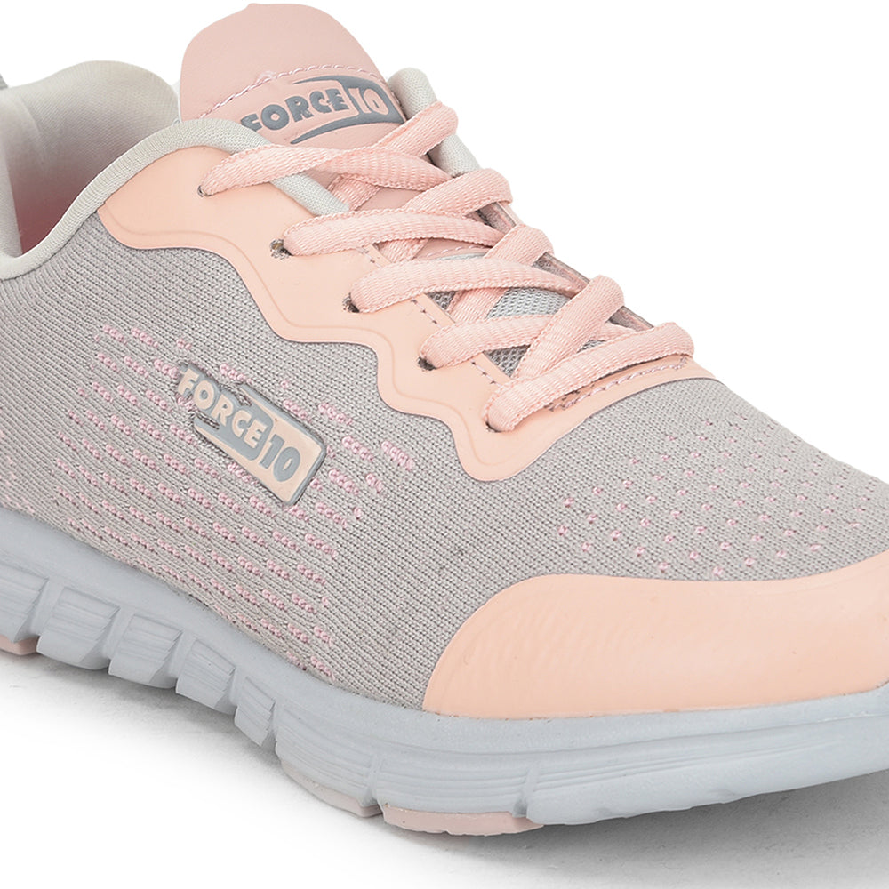 FORCE 1 Sports Lacing Shoe For Ladies (Pink) APPEAL By Liberty