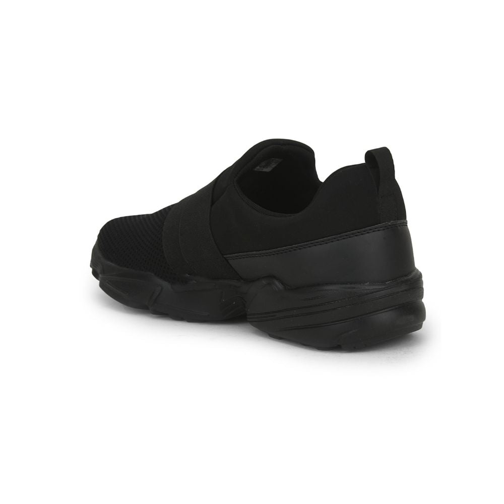 Force 1 Sports Non Lacing Shoe For Men (Black) SWIFT-E By Liberty
