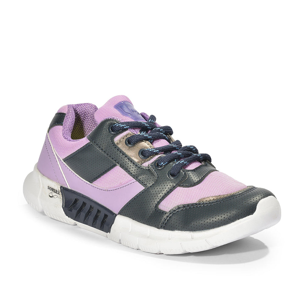 Force 1 Casual Purple Lacing Shoes For Women FELIX by Liberty