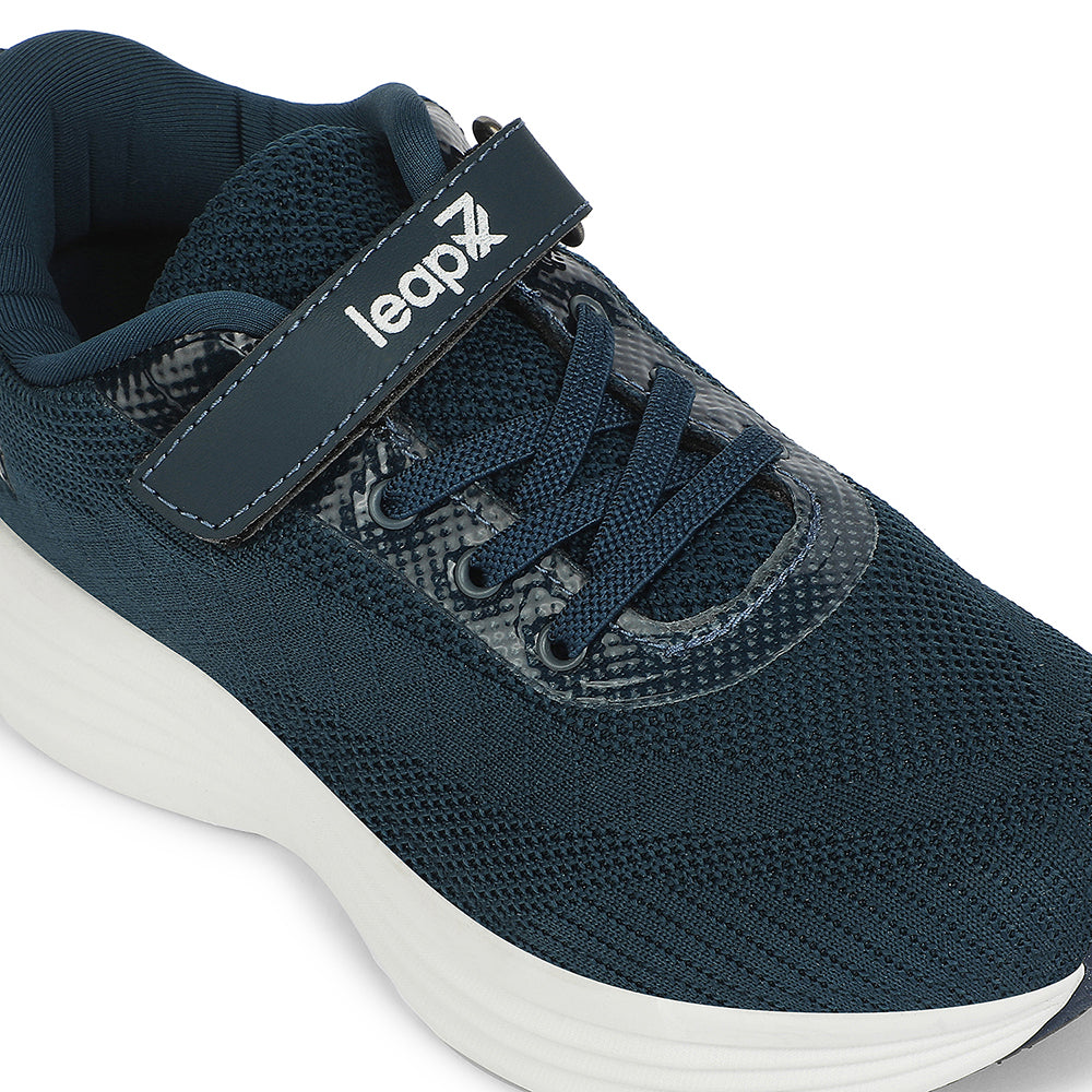 liberty　0419 Buy LEAP7X Teal Blue Sports Non Lacing Walking Shoes for Kids