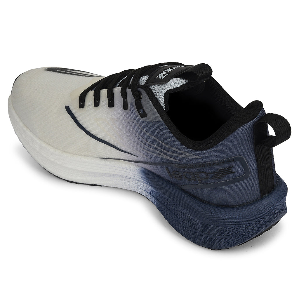 Buy Leap7x Light Grey Sports Lacing Running Shoes