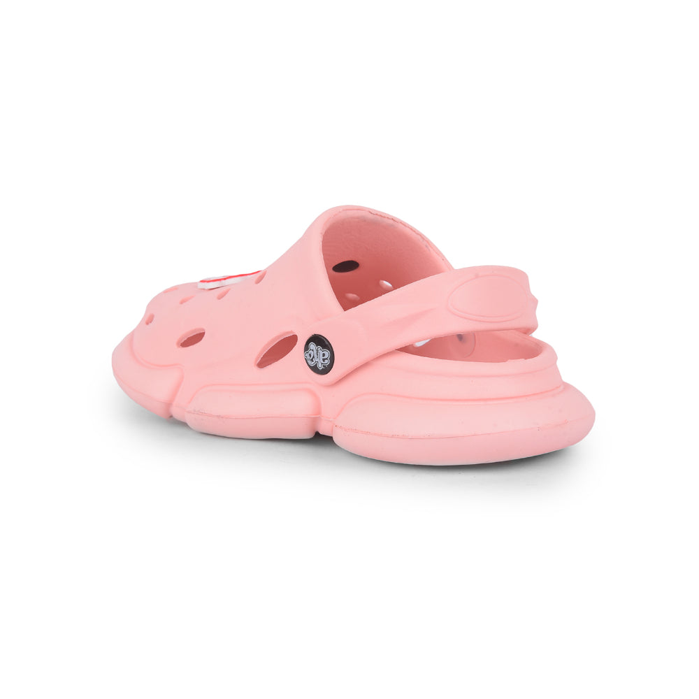 AHA Casual Light Pink Clogs For Kids ZQ-SH-18 By Liberty