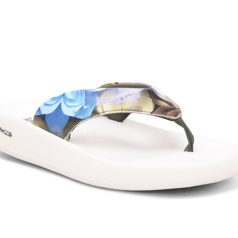 Buy Leap7x Green Casual Flip-Flop For Women NITWALK-L3 By Liberty