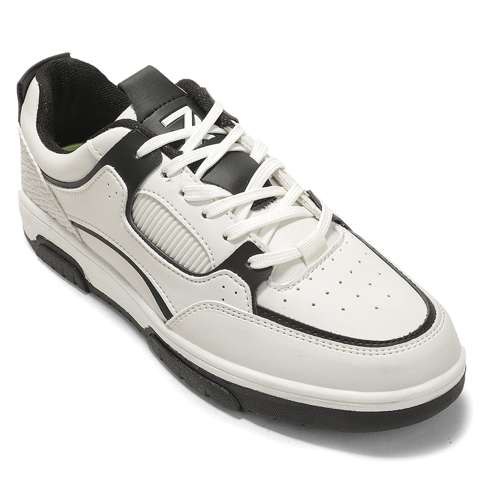 Buy Leap7X White Casual Lacing Sneakers For Men Online