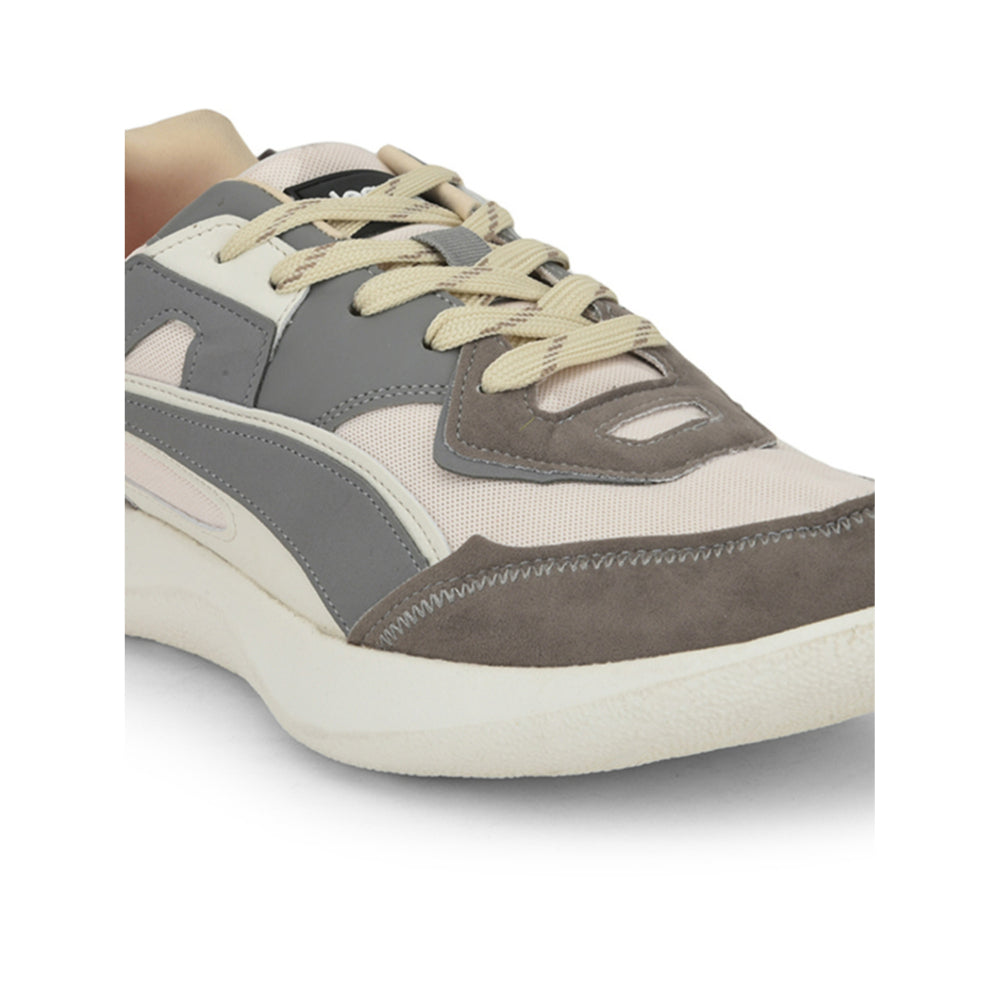 Leap7x Lacing Cream Casual Shoes For Men MENTOR By Liberty
