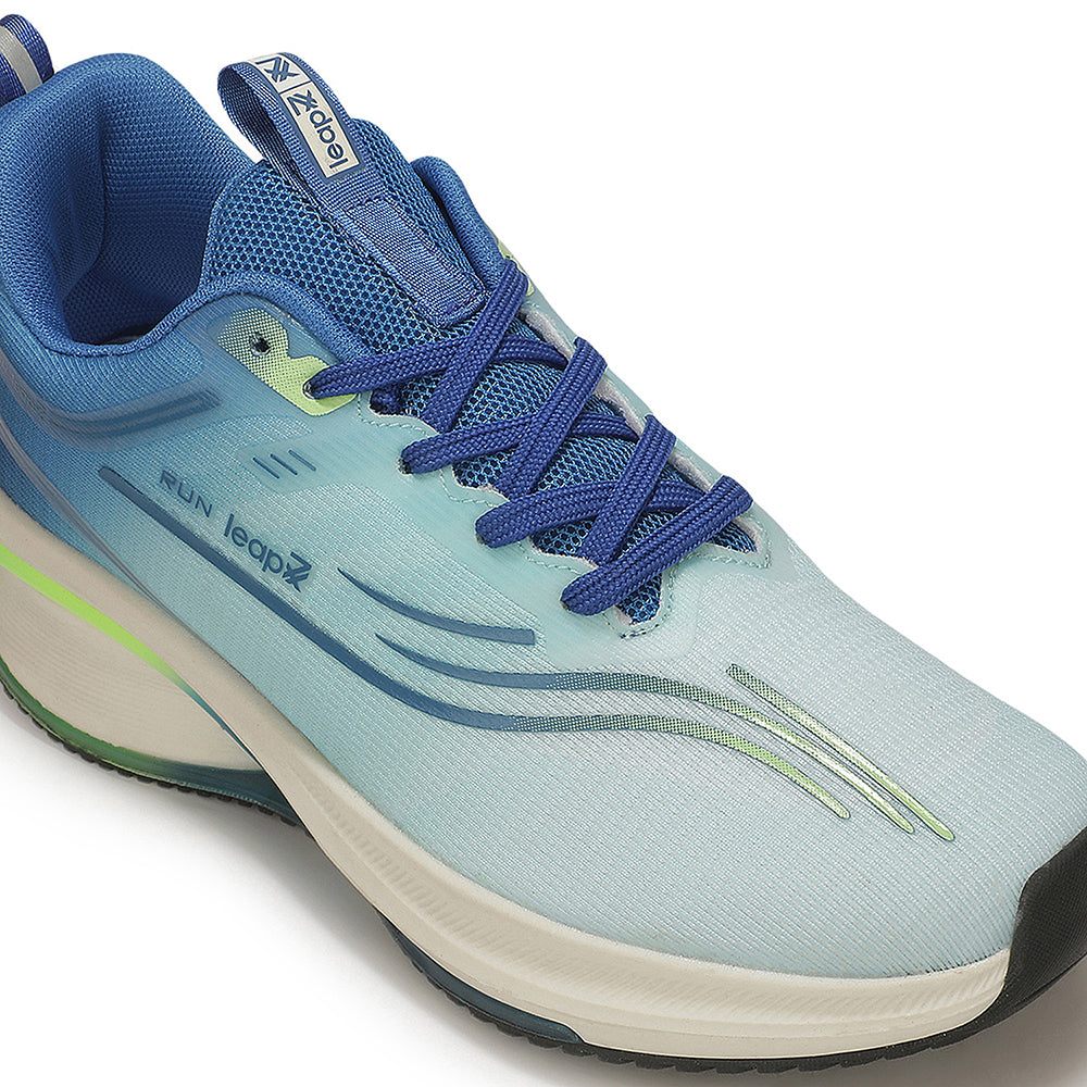 liberty　0523 Buy Leap7X ZX-M-41E Sea Green Sports Lacing Running Shoes for Men