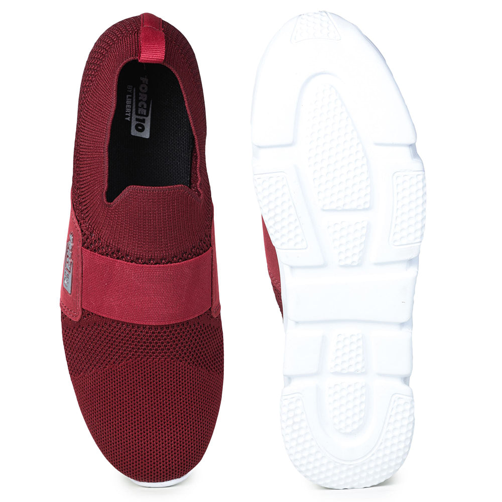 Force 1 By Liberty Women Sports Walking Shoes - Maroon (WILLEY)