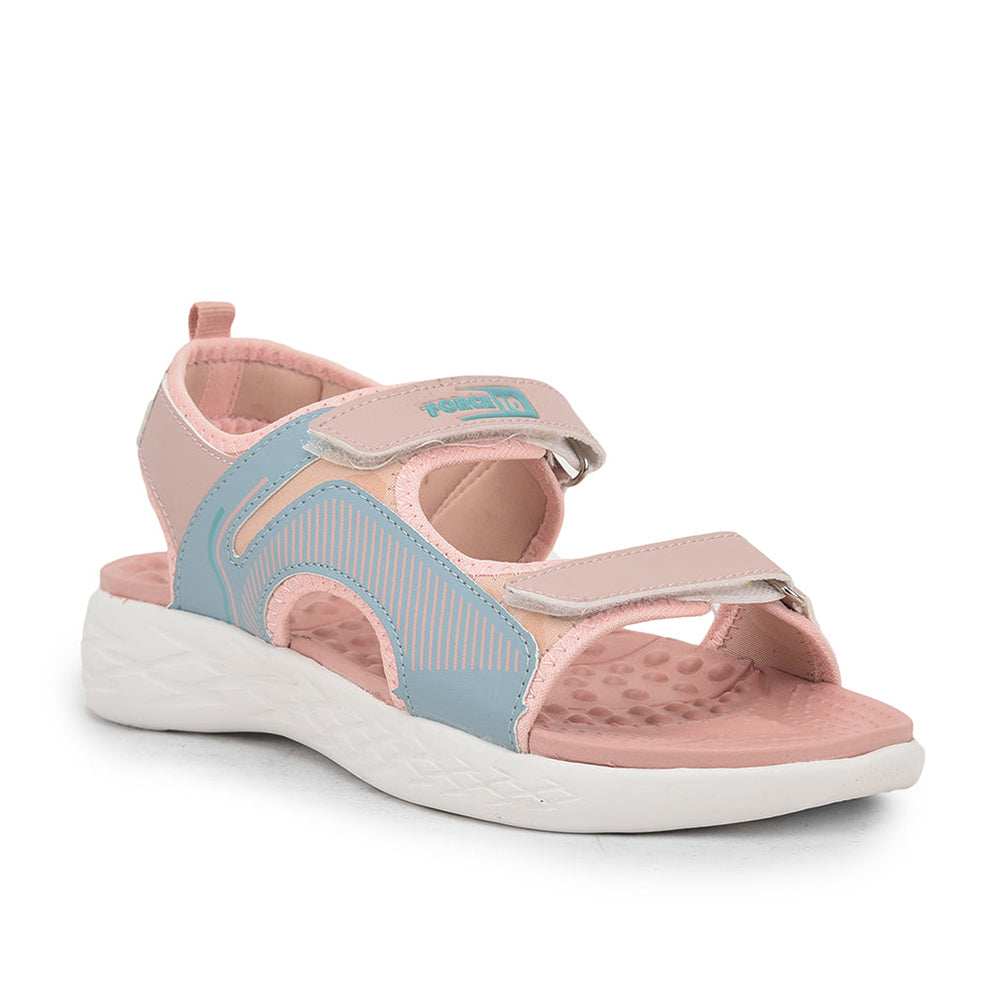 Force 1 Casual Sandal For Women (Peach) IMPACT-172 By Liberty