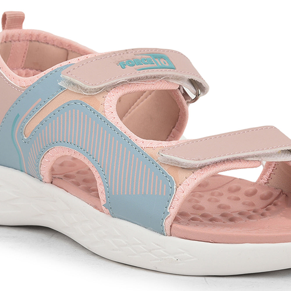 Force 1 Casual Sandal For Women (Peach) IMPACT-172 By Liberty