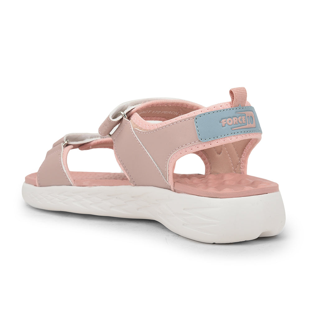 Force 1 Casual Sandal For Women (Peach) IMPACT-172 By Liberty