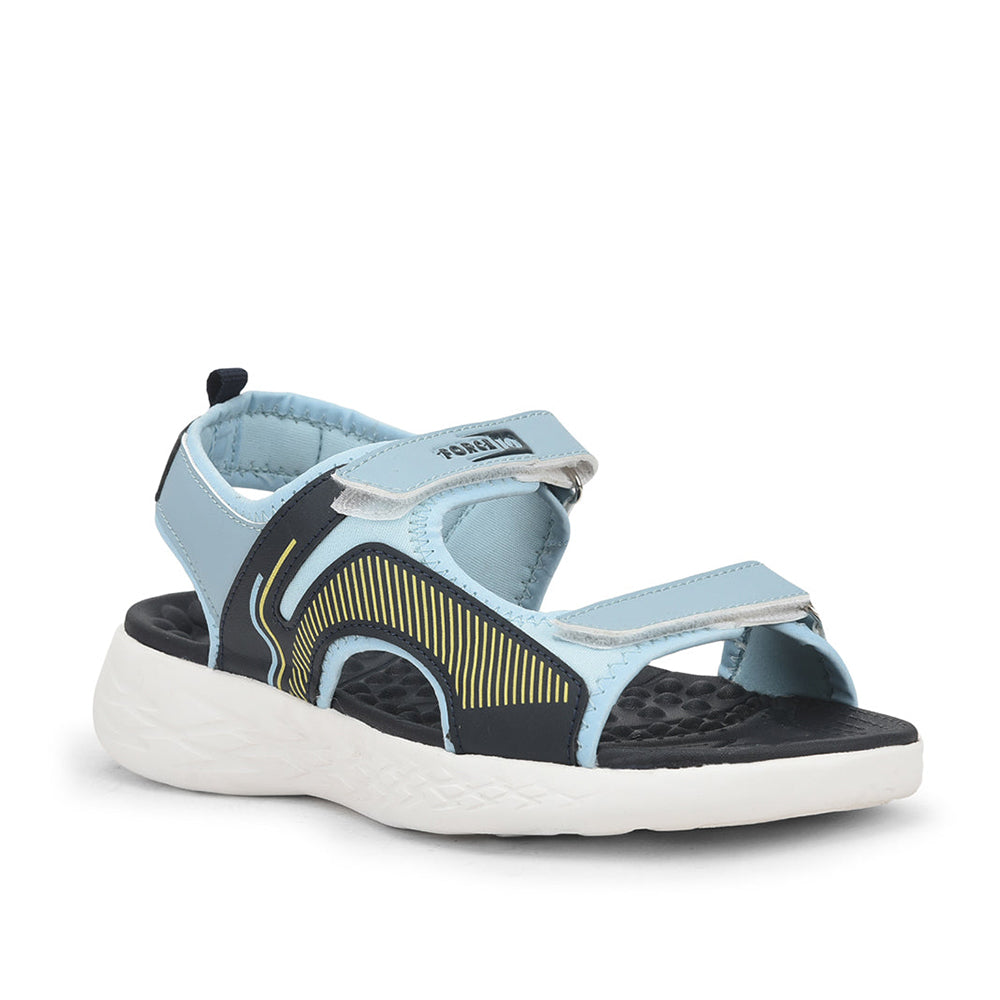 Force 1 Casual Sandal For Women (S.Blue) IMPACT-172 By Liberty